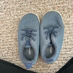 Allbirds Toddler Sneakers in Soft Blue Wool